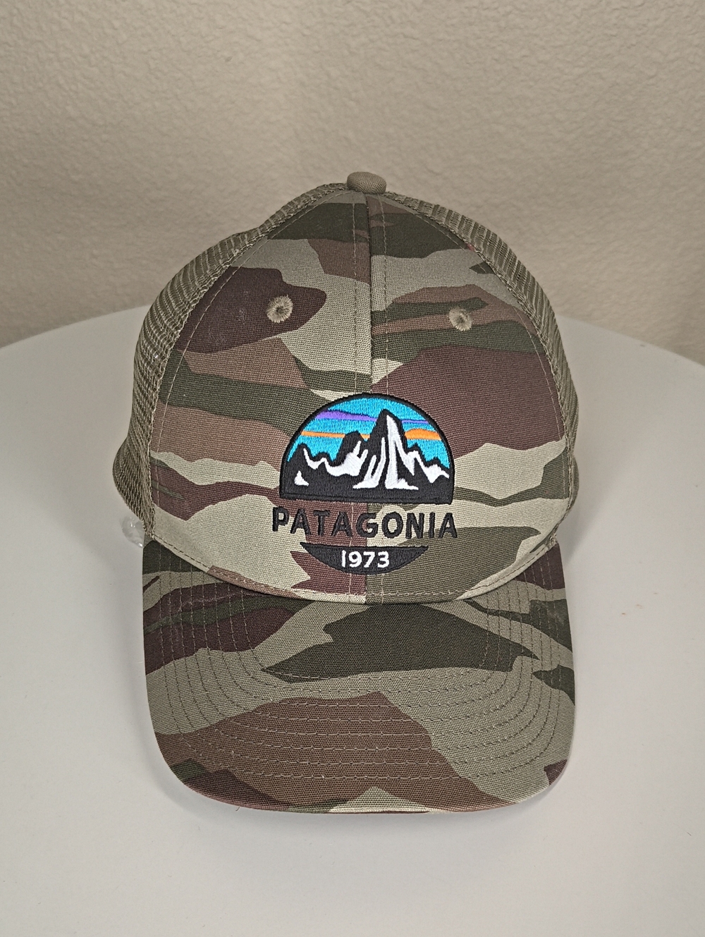 Patagonia Camo Trucker Hat - Green, Brown